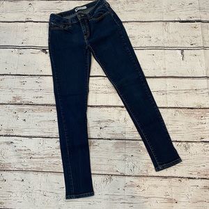 LEVIS 535 Jean Leggings Dark Wash-9